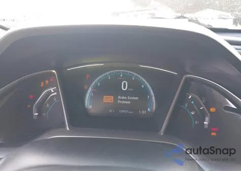 2017 Honda Civic Ex из США, поврежденный, VIN 2HGFC2F74HH549842